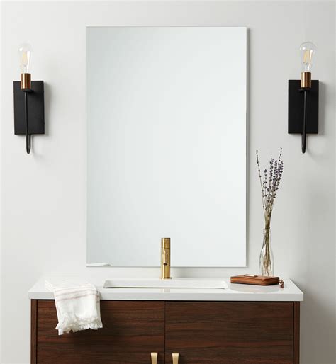 wayfair vanity mirror|wayfair vanity mirrors nickel finish.